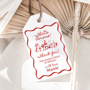 Étiquettes-cadeau C'est l'Amour Réception de Mariage Italienne