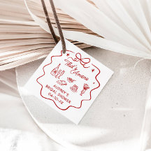 C'est l'amour, Red Doodle Personnalisé Douchez