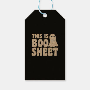 Étiquettes-cadeau C'est une feuille de Boo Fantôme drôle de costume 