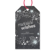 Chalboard hiver Botanique Noël Fêtes