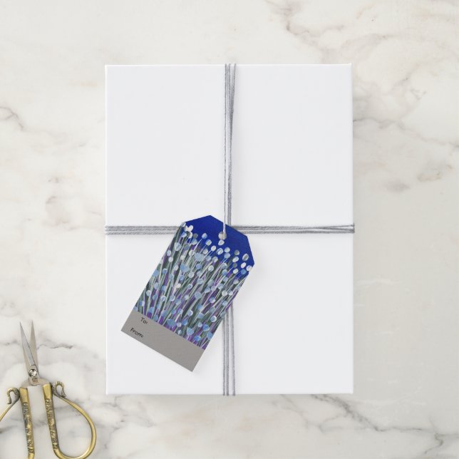 Étiquettes-cadeau Charme délicat (Avec de la ficelle)