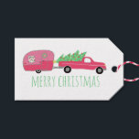 Étiquettes-cadeau Charming Christmas Camper Vintage Trailer RV Xmas<br><div class="desc">J'espère que vous aimez ce design de vacances. Ajoutez votre propre texte à l'avant ou à l'arrière. Consultez ma boutique pour trouver d'autres articles correspondants comme des autocollants, des tasses, des cartes, du papier d'emballage ainsi que d'autres motifs de vacances. Merci d'avoir fait des emplettes avec moi ! Si vous...</div>