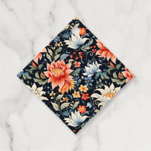Étiquettes Cadeau Charming Ranya Floral Pattern-65293