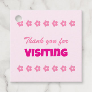 Étiquettes Cadeau Charming Sakura Bunny