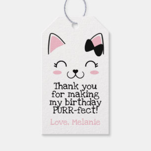 Étiquettes-cadeau Chat de Kitty