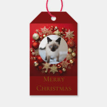 chat siamois Noël