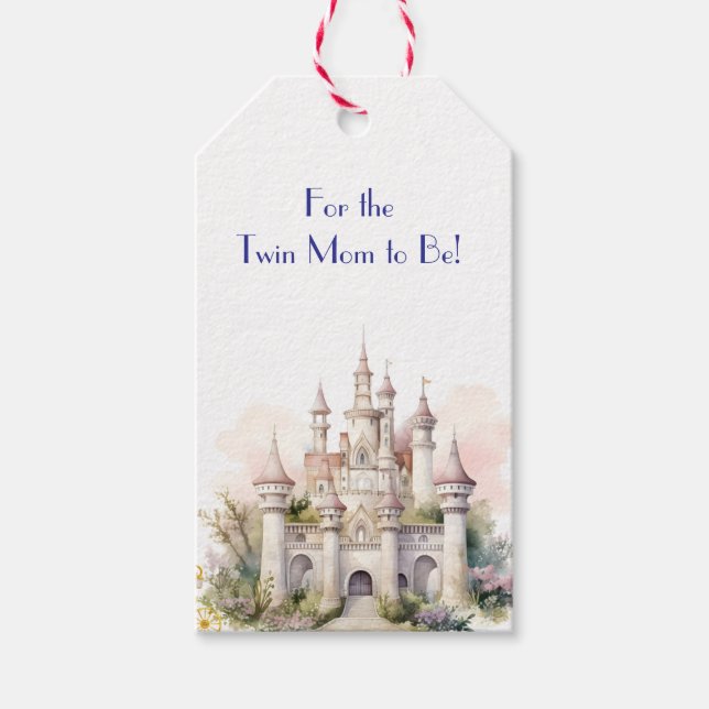 Étiquettes-cadeau Château de Fairy Tale (Devant)