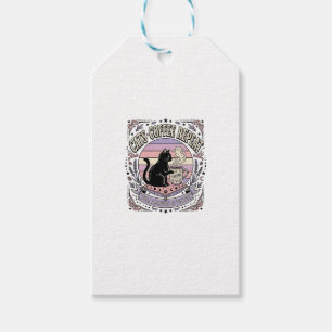 Étiquettes-cadeau Chats Café Répéter Chat Feuilles de Thé Café Fortu