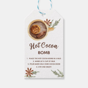 Étiquettes-cadeau Chaud Coca Bombe Douche Favoriser