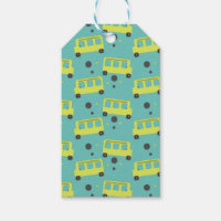Chauffeur de Bus Scolaire Confettis Jaunes Cadeau 
