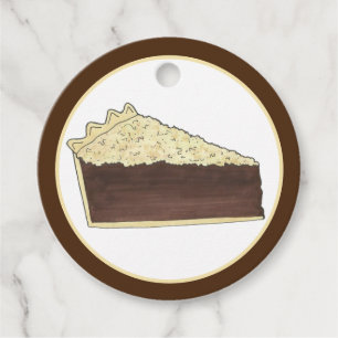 Étiquettes Cadeau Chaussure Fly Pie Social Parti Dessert Bake Sale S