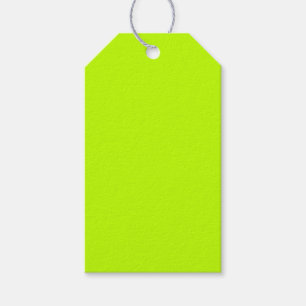 Étiquettes-cadeau Chaux amères (couleur solide)