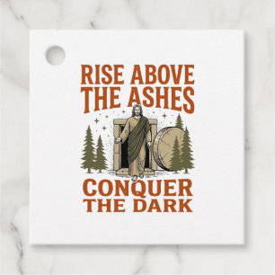 Étiquettes Cadeau Chemise de citation de grotte de résurrection vint