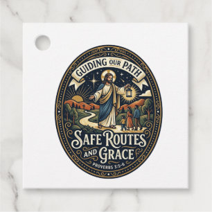 Étiquettes Cadeau Chemise de conducteur d'autobus Jésus travailleur