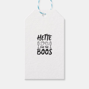 Étiquettes-cadeau Chemise de fête fantôme Halloween pour les huées