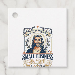 Étiquettes Cadeau Chemise de propriétaire de petite entreprise Jesus