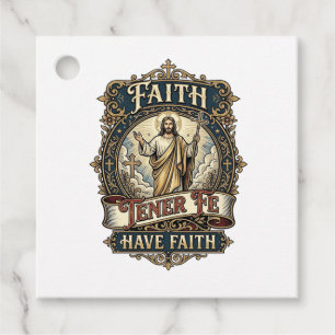 Étiquettes Cadeau Chemise Jésus Familles Bilingues Multiculturelles