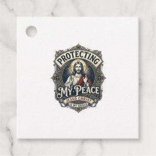 Étiquettes Cadeau Chemise Jésus Respect de soi Limites Foi