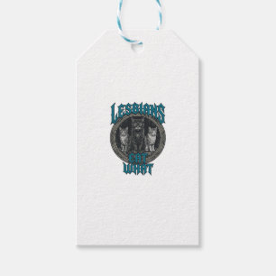 Étiquettes-cadeau Chemise vintage gravée avec design graphique de fi