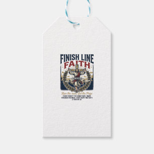 Étiquettes-cadeau Chemise Vintage Jésus courant Marathon Graphique C