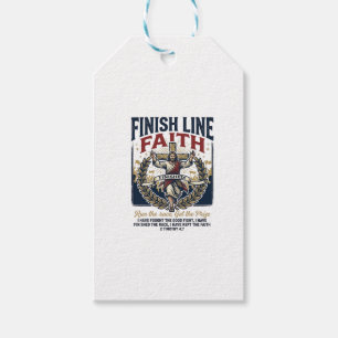 Étiquettes-cadeau Chemise Vintage Jésus courant Marathon Graphique C
