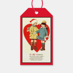 Étiquettes-cadeau Cher Valentine