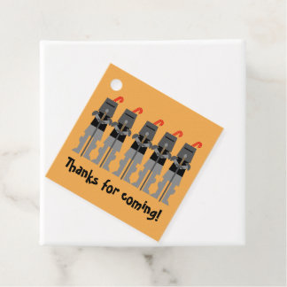 Étiquettes Cadeau Chevalier