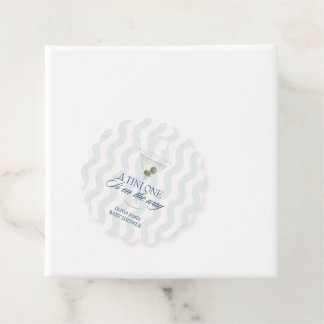 Étiquettes Cadeau Chic a tini one boy baby shower