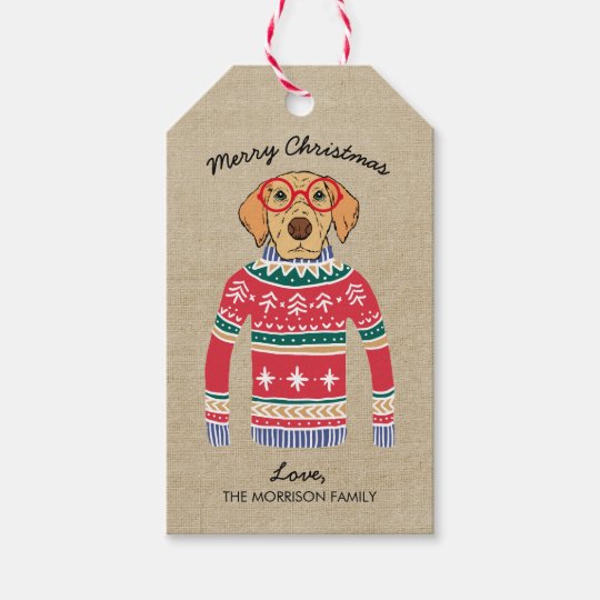 Etiquettes Cadeau Chien Drole D Amoureux Des Chiens Utilisant Le Zazzle Fr