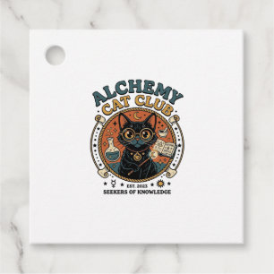 Étiquettes Cadeau Chimie Chat Amoureux des Chats Cadeau - Club de Ch