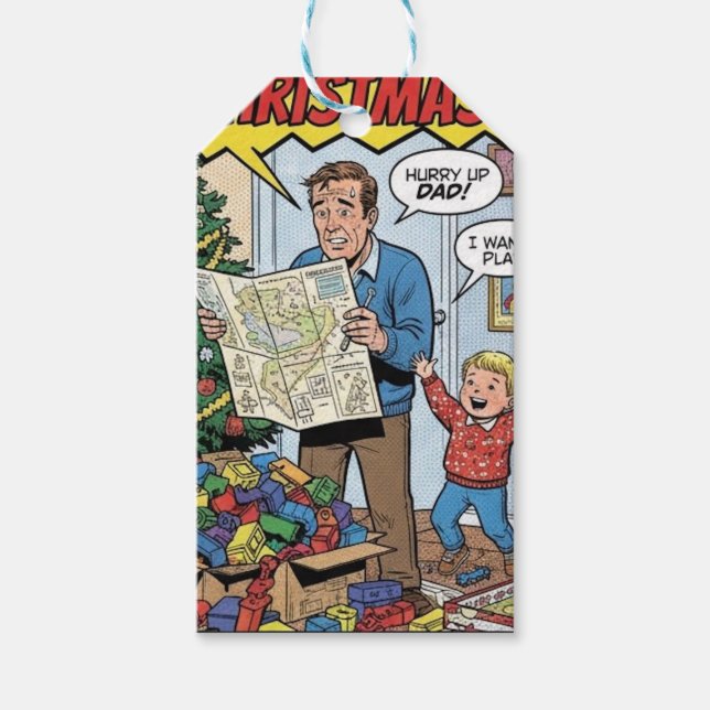 Étiquettes-cadeau christmas 2 (Devant)