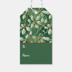 Étiquettes-cadeau Christmas Holly