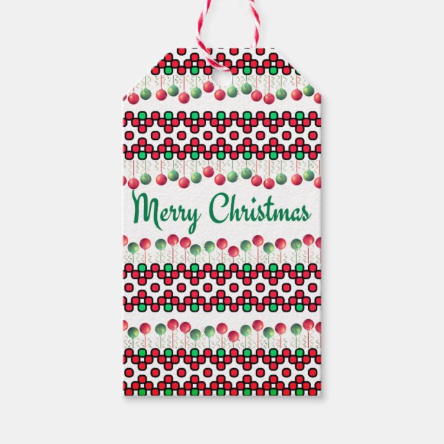 Étiquettes-cadeau Christmas Napkins (Devant)