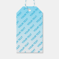 Ciel bleu (couleur changeable) Motif Ombre et text