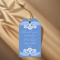 Cielito lindo bleu poussiéreux Baby shower mexicai
