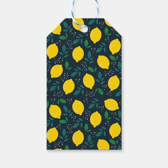 Étiquettes-cadeau Citron (Devant)