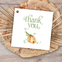 Citrouille d'automne Merci