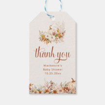 Citrouille de Baby shower de récolte d'automne Mer