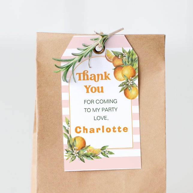 Étiquettes-cadeau Citrus Little Cutie 1er anniversaire Merci (
Editable Our Little Cutie Birthday Thank You Tag Girls Clementine Oranges Birthday Party Arch Tag)