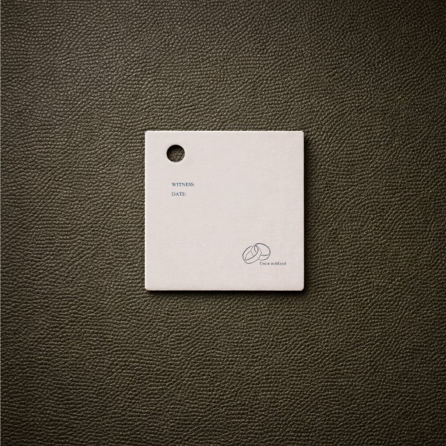 Étiquettes Cadeau Civil Ceremony Non Traditional Wedding (Civil Ceremony Gift Tag)