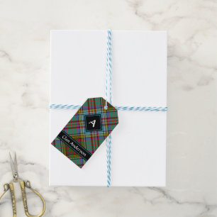 Étiquettes-cadeau Clan Anderson Tartan Tags cadeaux