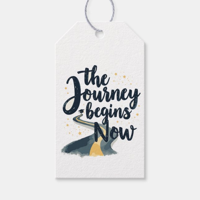 Étiquettes-cadeau Classe supérieure de 2025 (Devant)