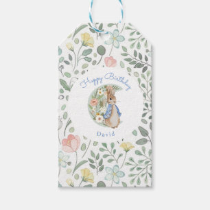 Étiquettes-cadeau Classic Peter le lapin Beatrix Potter Anniversaire