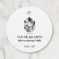 Clear Quartz Crystal Début & Clarity Mariage