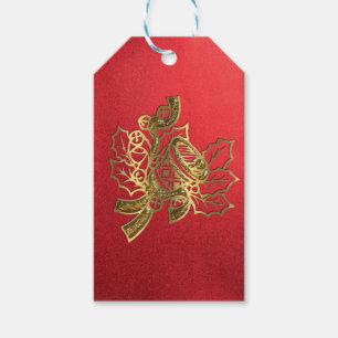Étiquettes-cadeau Cloche de Noël