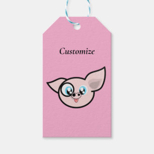 Étiquettes-cadeau Cochon Drôle Sourire Thunder_Cove