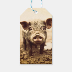 Étiquettes-cadeau Cochons sur mesure & Bisous Boutique du Porcelet b