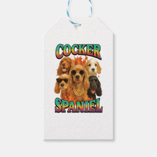 Étiquettes-cadeau Cocker Spaniel Copy