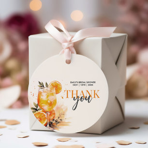 Étiquettes Cadeau Cocktail Aquarelle Enterrement de Vie de Jeune Fil