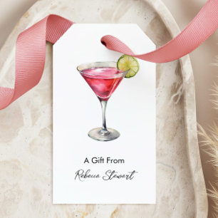 Étiquettes-cadeau Cocktail Toutes Occasions Un Cadeau De Personnalis